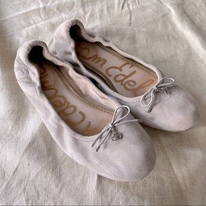 Sam Edelman | Felicia Ballet Flats | Gray Suede 8